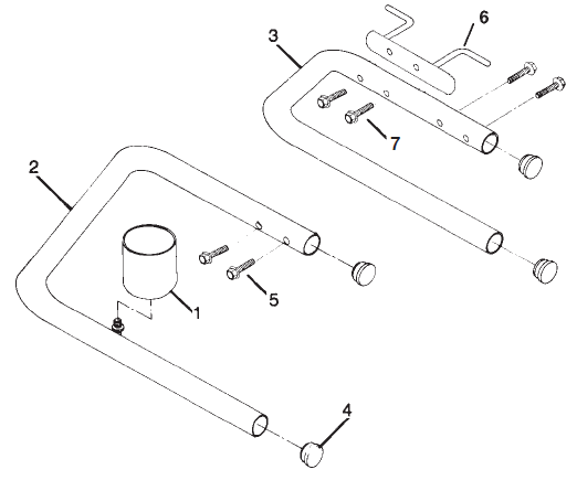 Epic 660HPX Skid Frame Assembly Parts